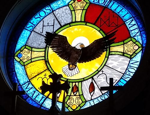 Window in St. Anne's Church