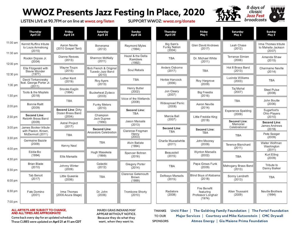 JazzFest in Place